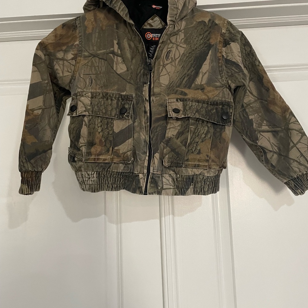 Kids Camouflage Jacket- Vintage